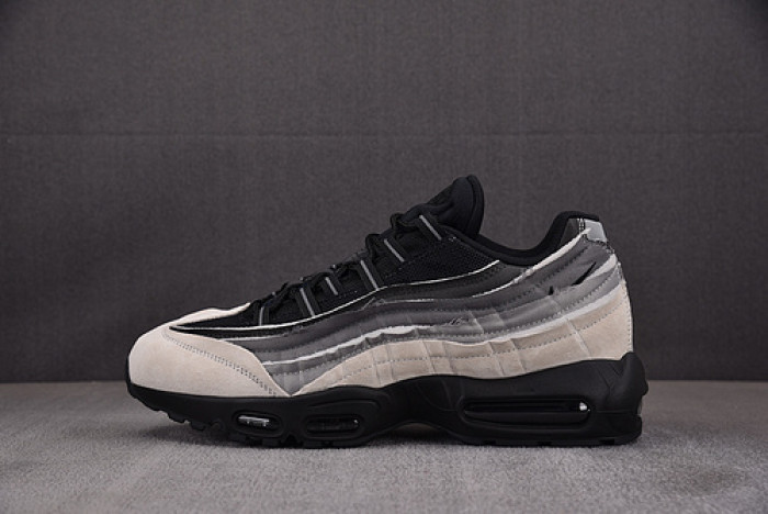 NK Air Max 95 Comme Des Garcons Black Grey CDG CU8406-101