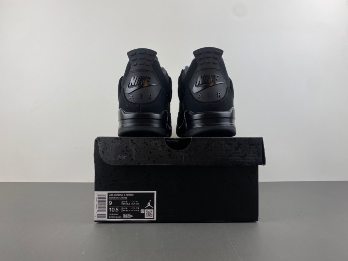 Air Jordan 4 “Black Cat” 2025 FV5029-010
